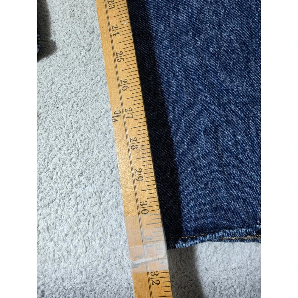 Levi's 501 Original Mens 40/32 Jeans Blue Straight Leg Button Fly Classic Fit